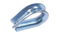 Коуш для стальных канатов, типа DIN 6899B KO34